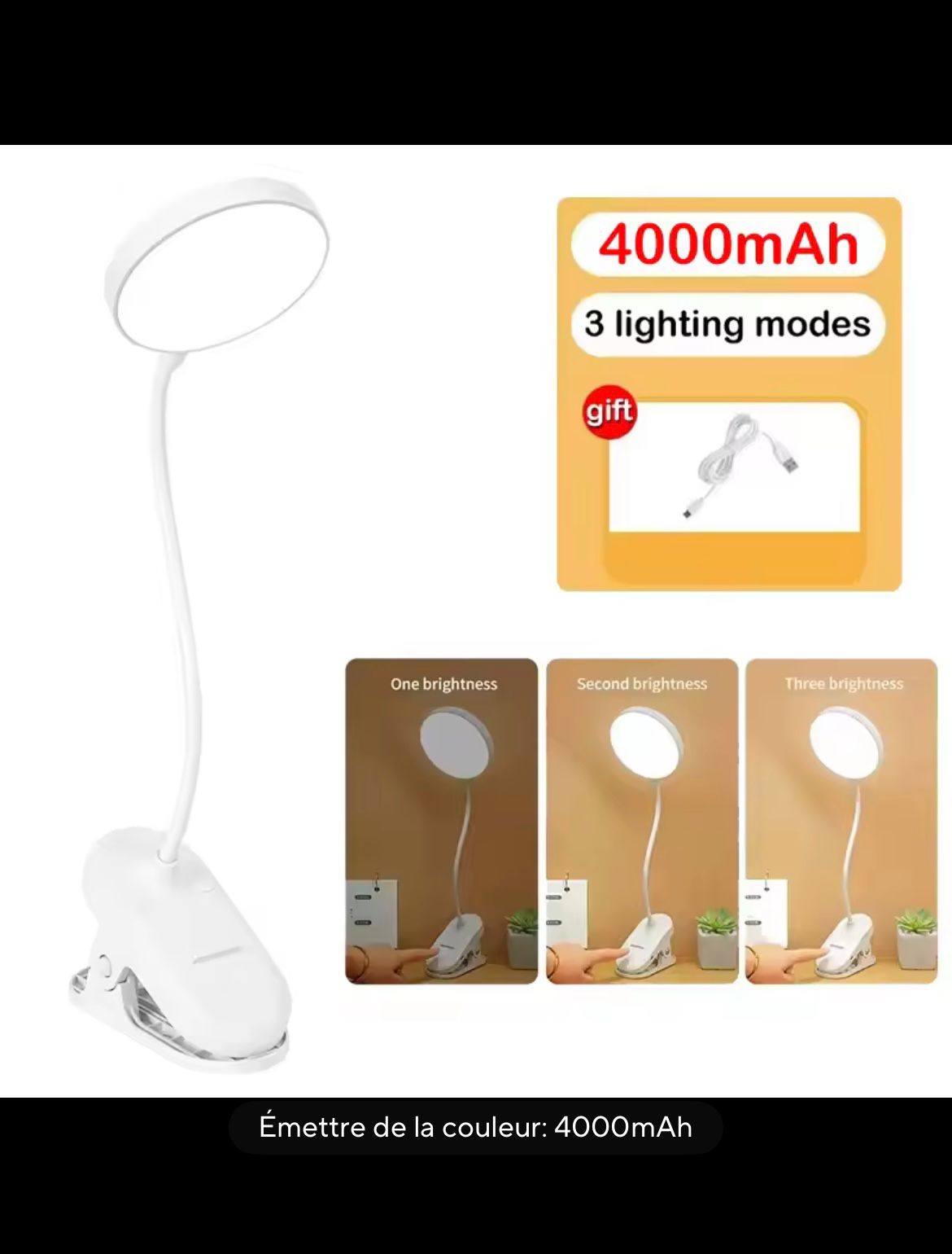 Lampe de Table LED Tactile