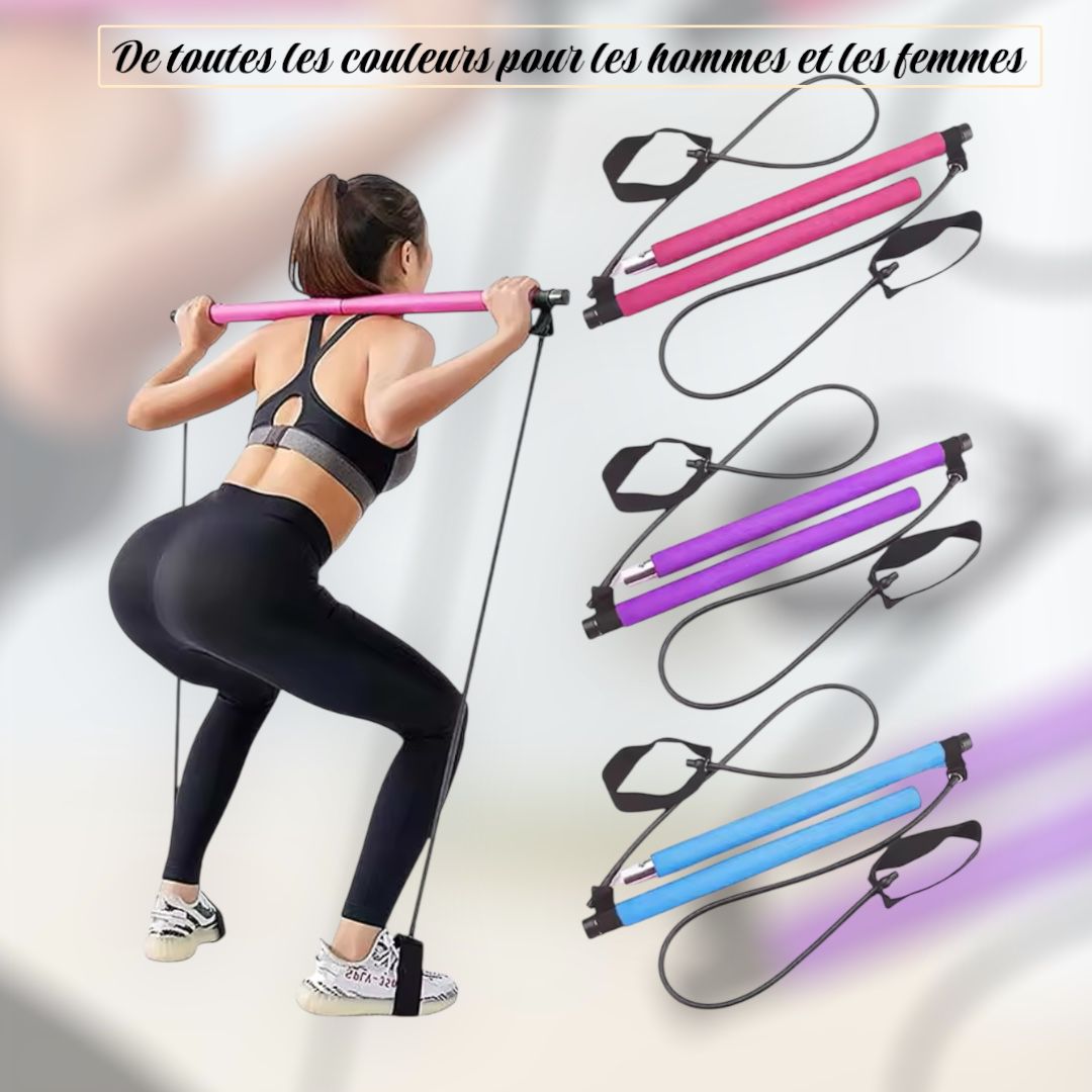 Barre de pilâtes sportive