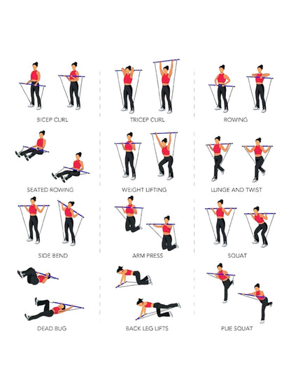 Barre de pilâtes sportive